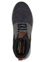 SKECHERS, l&auml;tta herrtofflor, med elastisk dekorativ sn&ouml;rning 